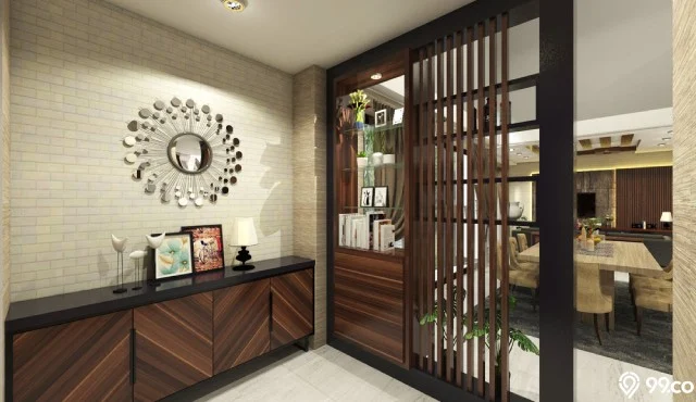 Pemasangan Sekat Multifungsi Minimalis