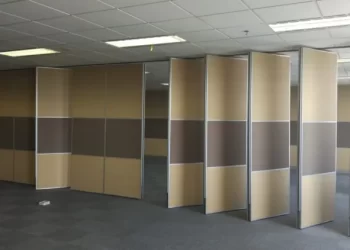 Penyekat ruangan hotel kedap suara Sorepa dengan desain modern